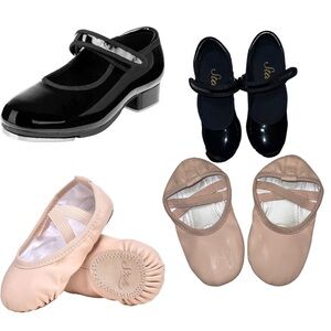 COPY - Toddler 8C Stelle Tap and Ballet Shoe Bundle